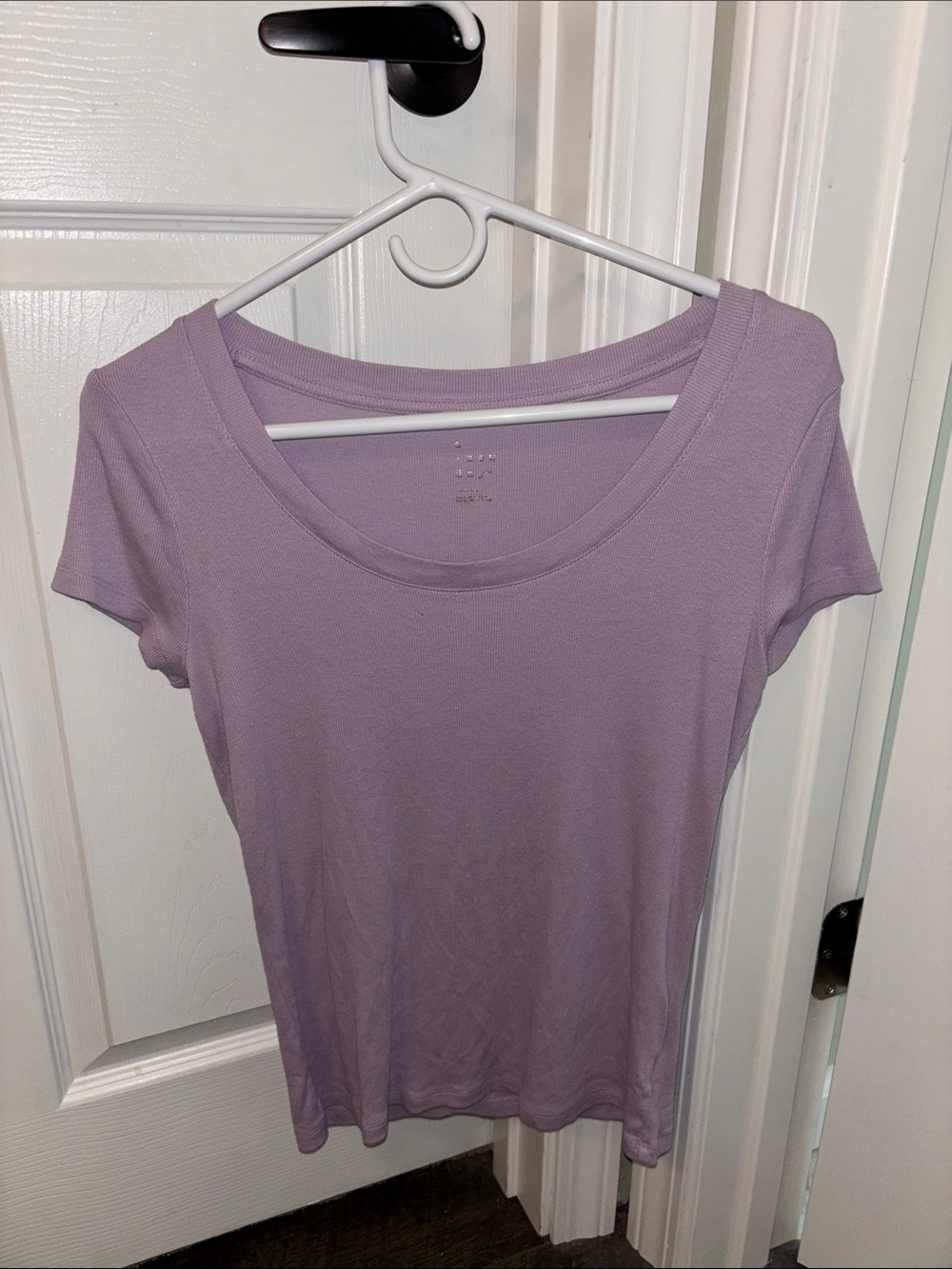 a new day Everyday Scoop Neck Tee - Lavender